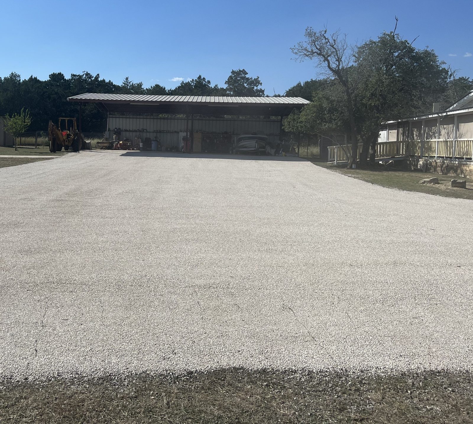 Chip Seal 3 — Texas Asphalt Services paving project